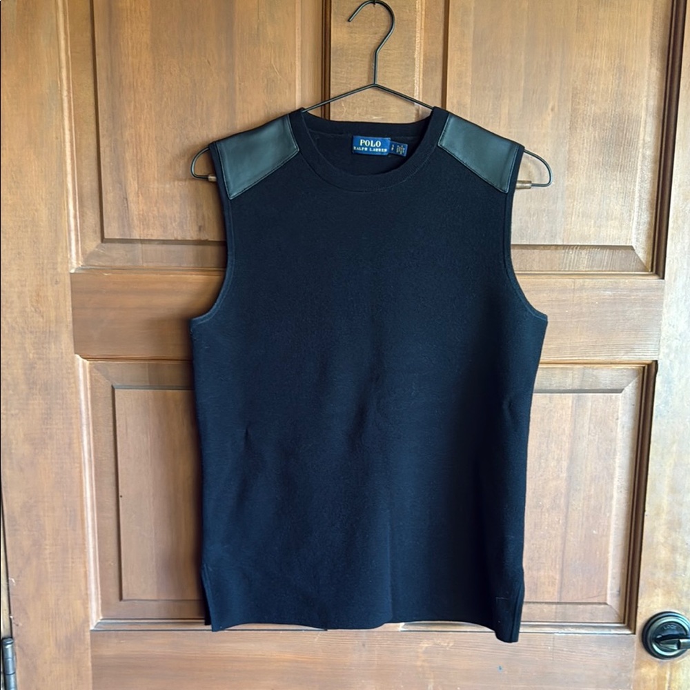 Polo by Ralph Lauren Black Sleeveless Top